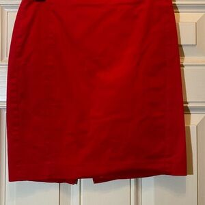 Express Chic Red Skirt